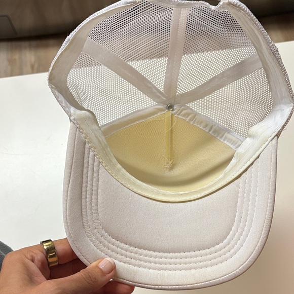 White Silly Goose Trucker Hat - Picture 3 of 4